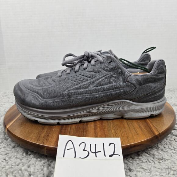 Altra Torin 5 Leather Gray Athletic Performance Road Running Shoe Mens 9 Wide - Picture 1 of 13